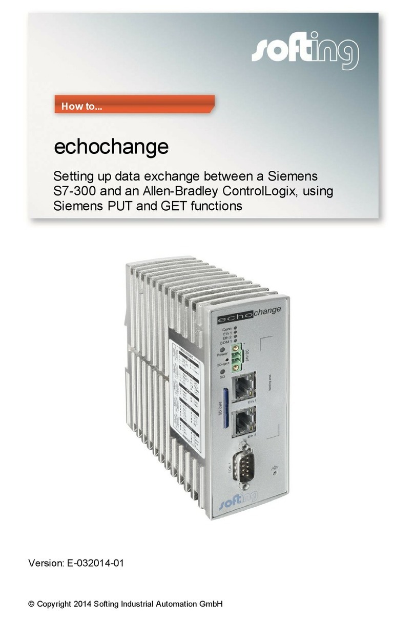 Softing Echochange manual