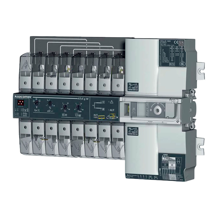 socomec ATyS d M User manual