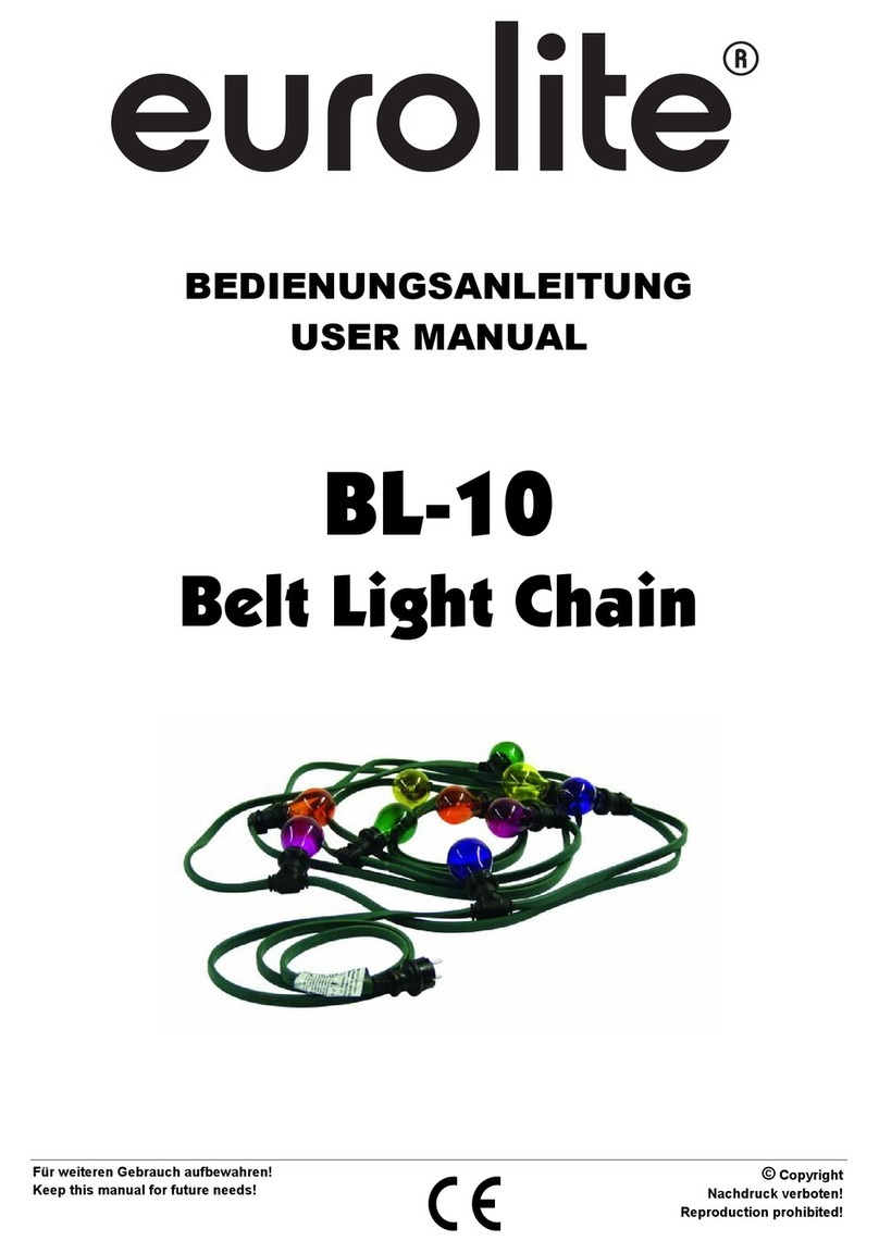 EuroLite BL-10 User manual