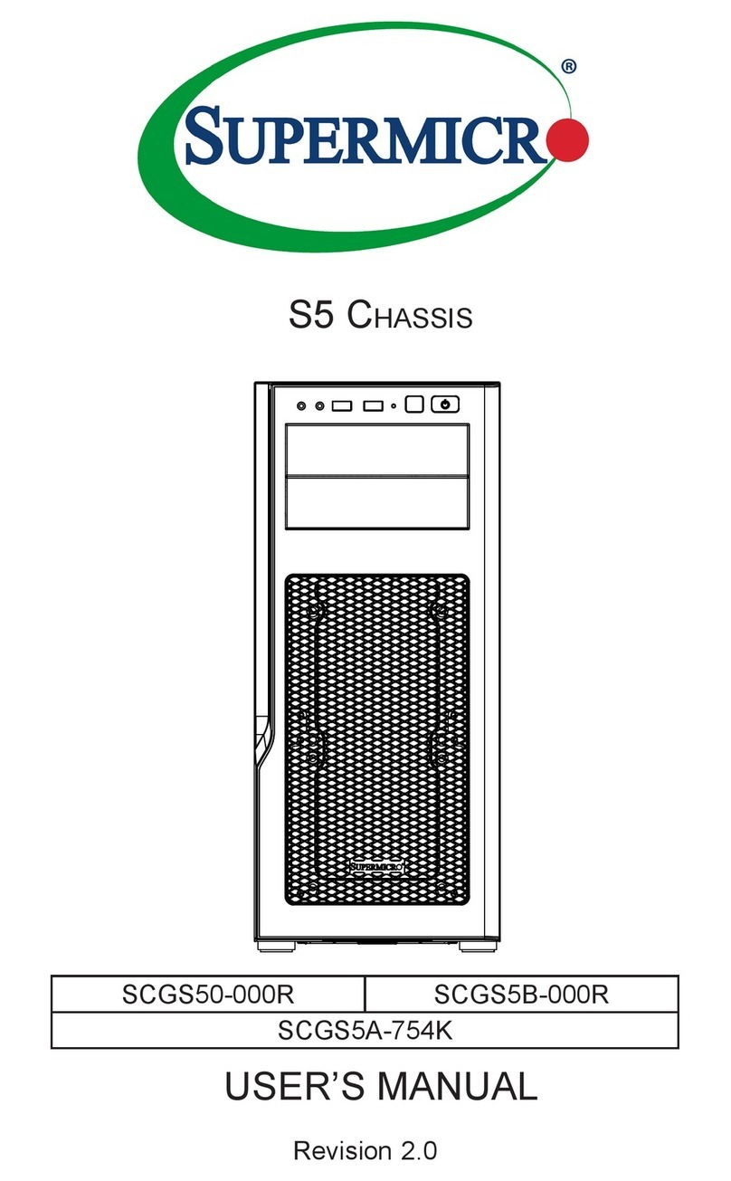 Supermicro SCGS5 Series User manual Supermicro SCGS5 Series User manual