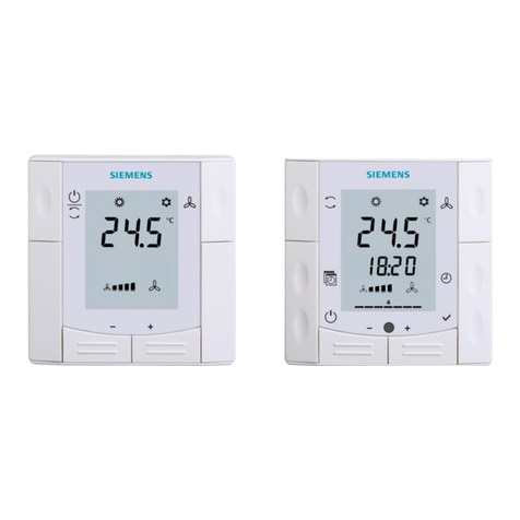 Siemens RDF400 User manual