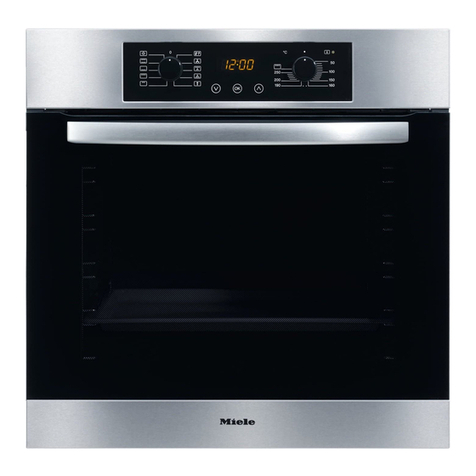 Miele H 4700 B Operating and installation instructions