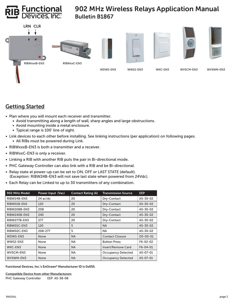 RIB RIBW***B-EN3 Series Instructions for use