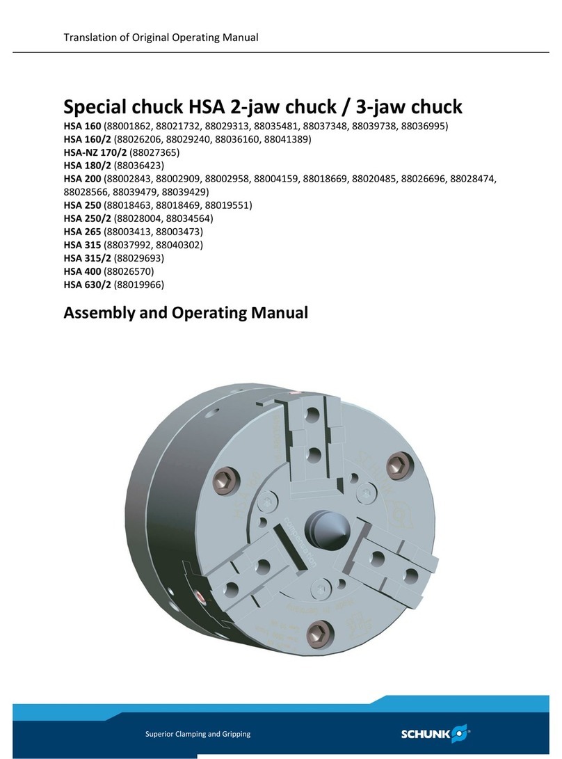 SCHUNK HSA Series User instructions