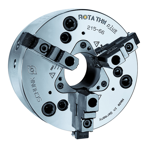 SCHUNK ROTA THW plus Series User instructions