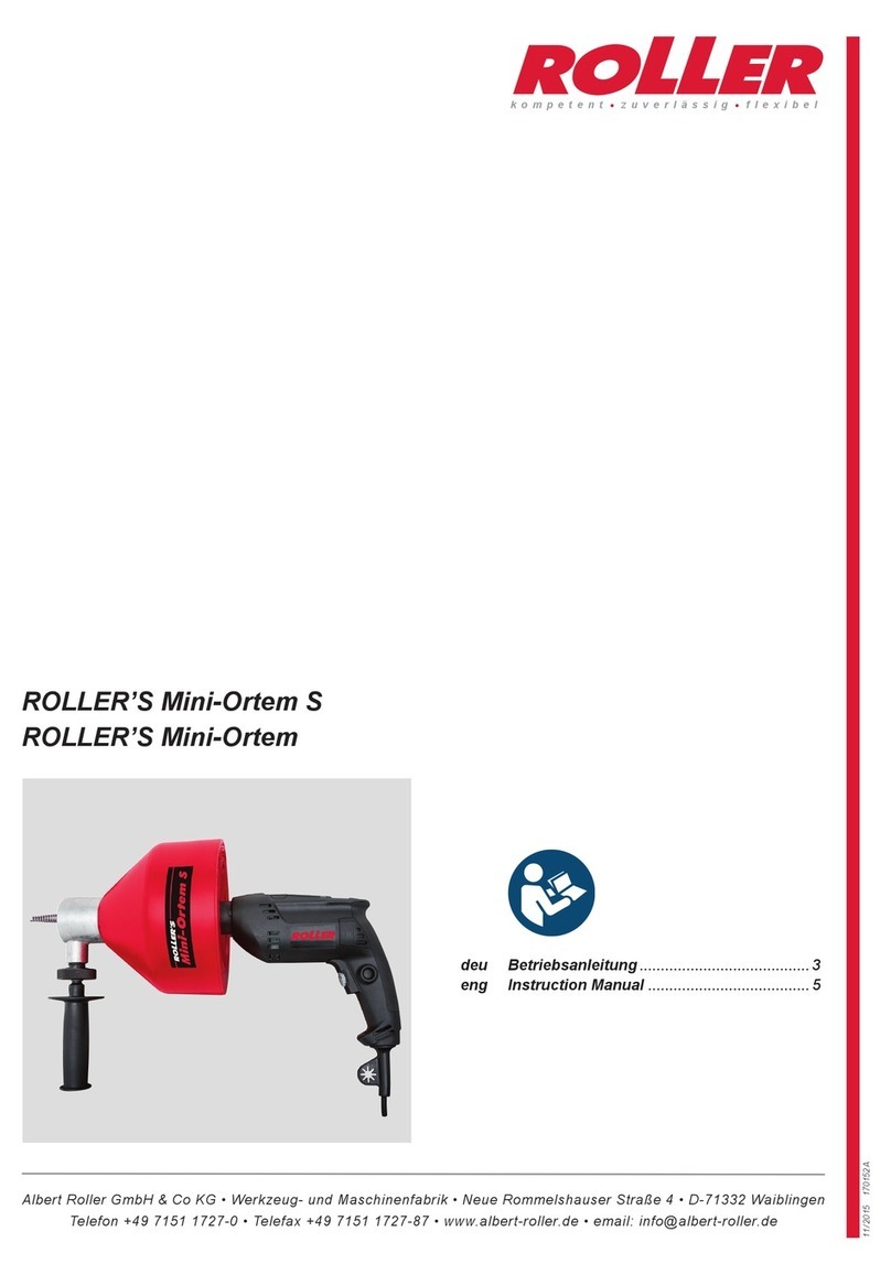 Roller Mini-Ortem S instruction manual