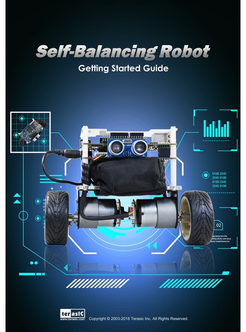 Terasic Self-Balancing Robot Getting started guide