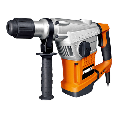 Worx WX334 User manual