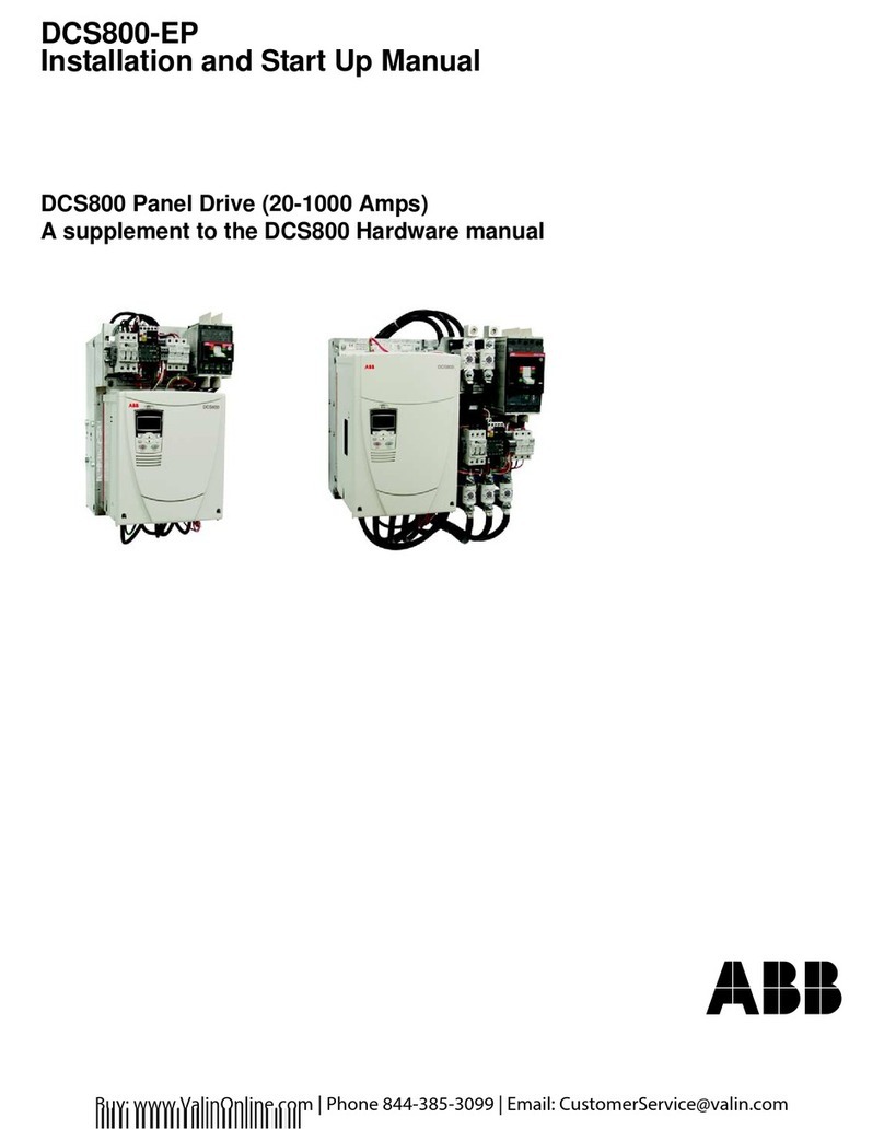 ABB DCS800-EP Installation and operation manual