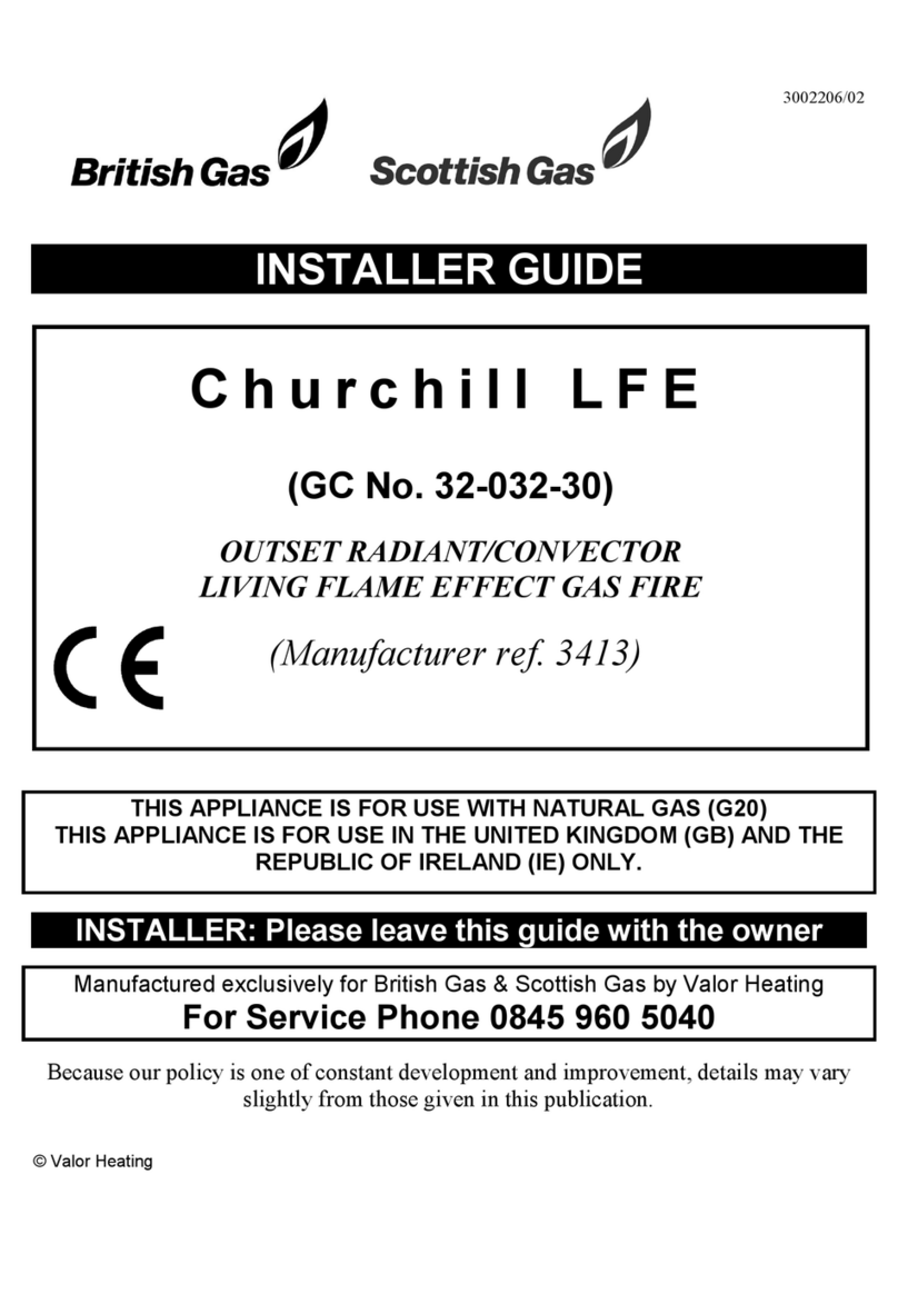 British Gas Churchill LFE Installer's guide