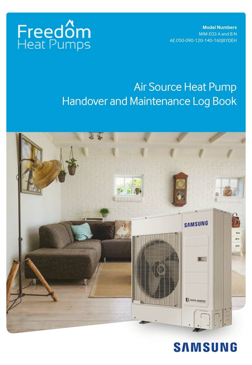 Samsung MIM-E03 A Handover and Maintenance Log Book