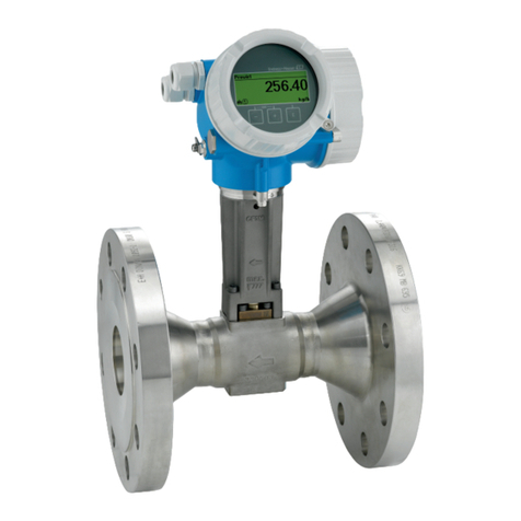 Endress+Hauser Proline Prowirl F 200 User manual