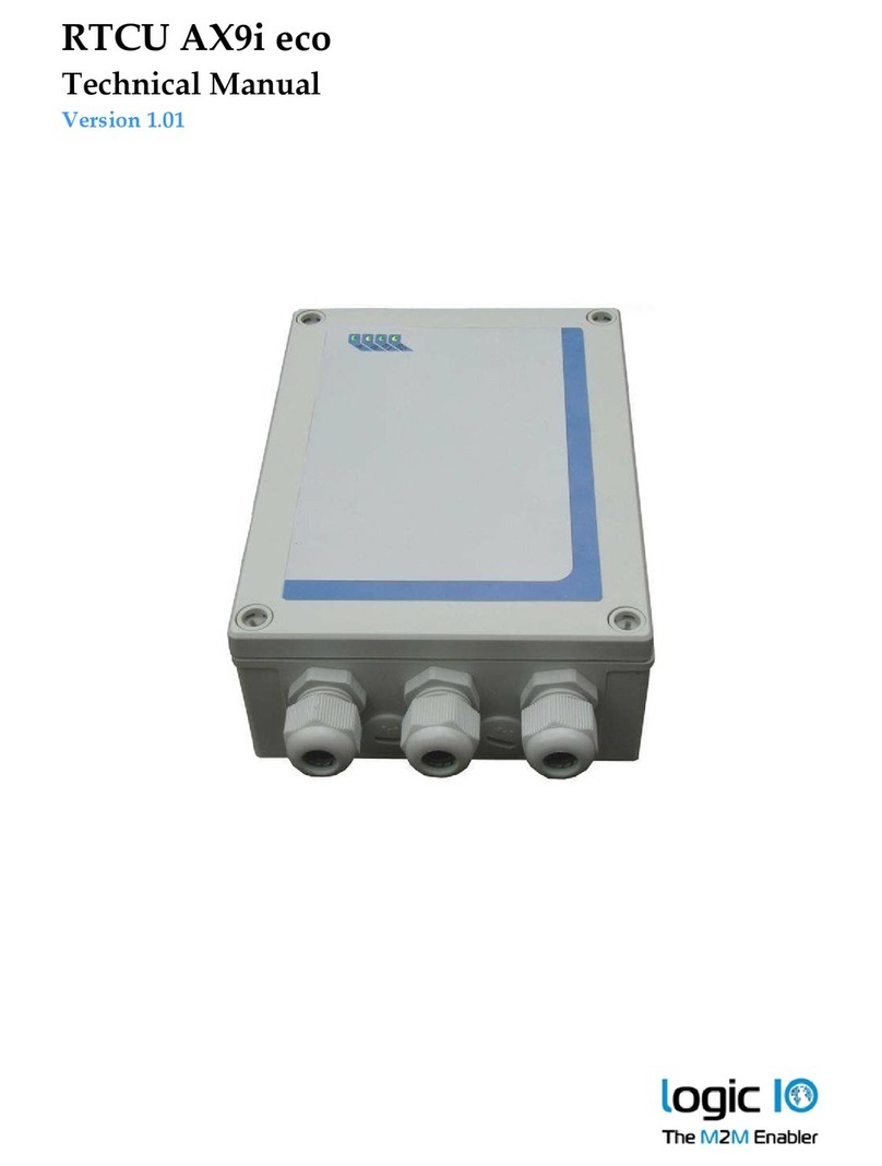 Logic IO RTCU AX9i eco Technical manual