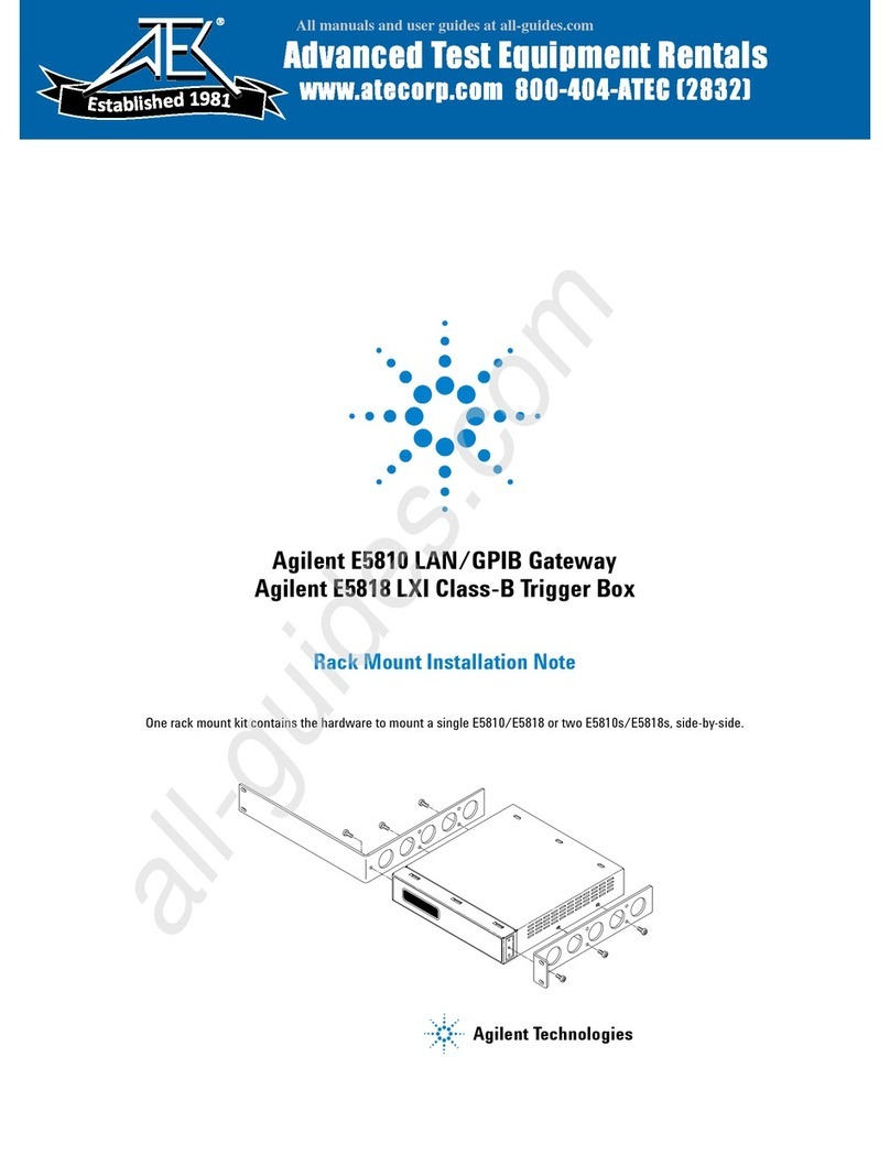 Agilent Technologies E5810 manual Agilent Technologies E5810 manual