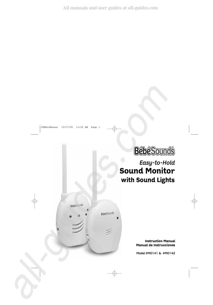 Bebe Sounds MO141 instruction manual