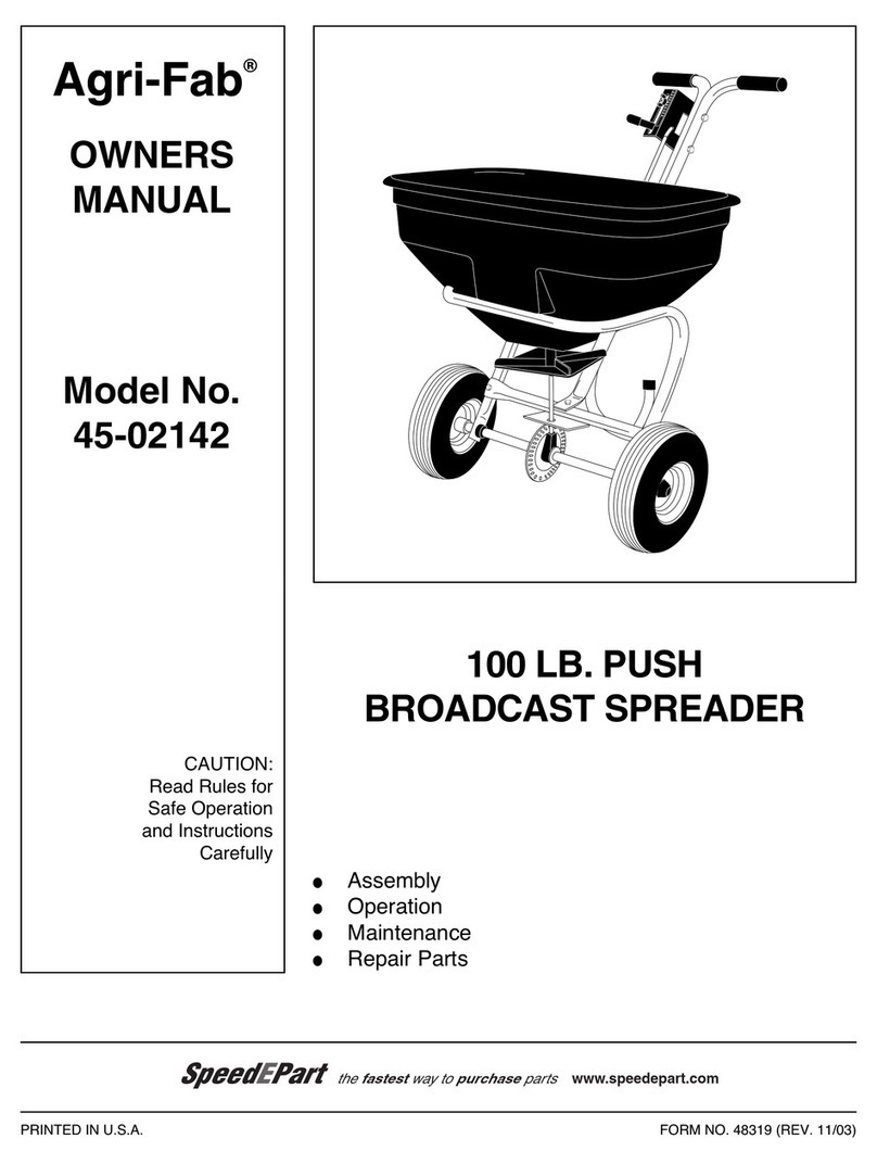 Agri-Fab 45-2142 owner's manual