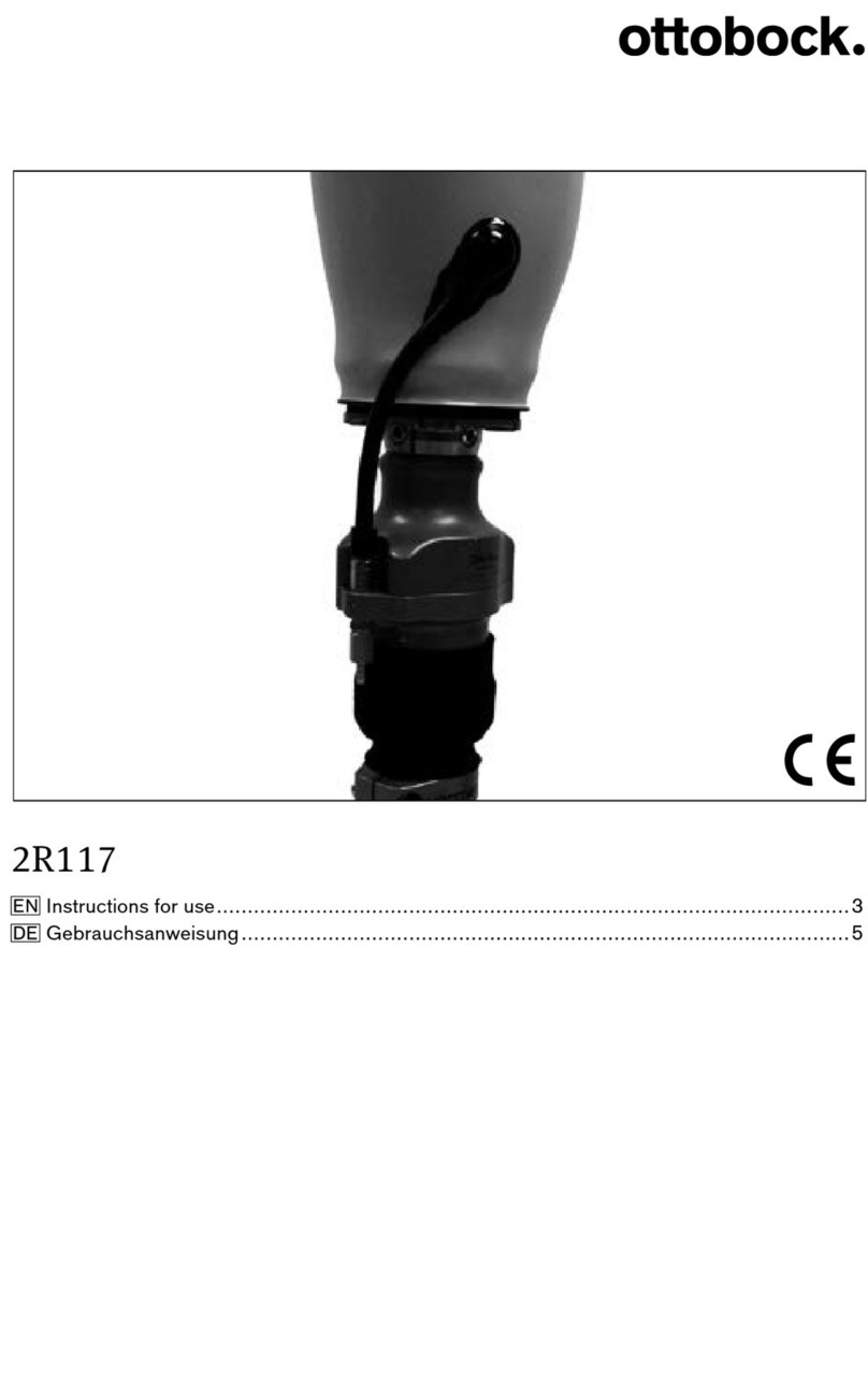 Otto Bock 2R117 Instructions for use