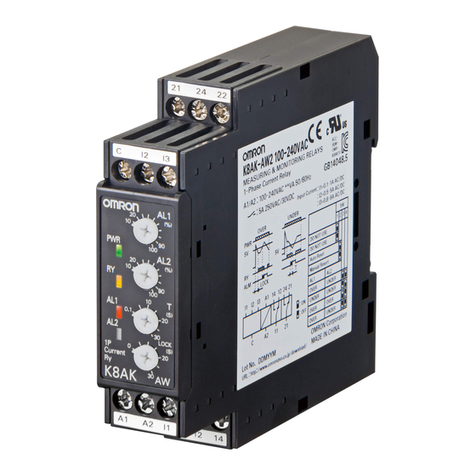 Omron K8AK-AW Series manual