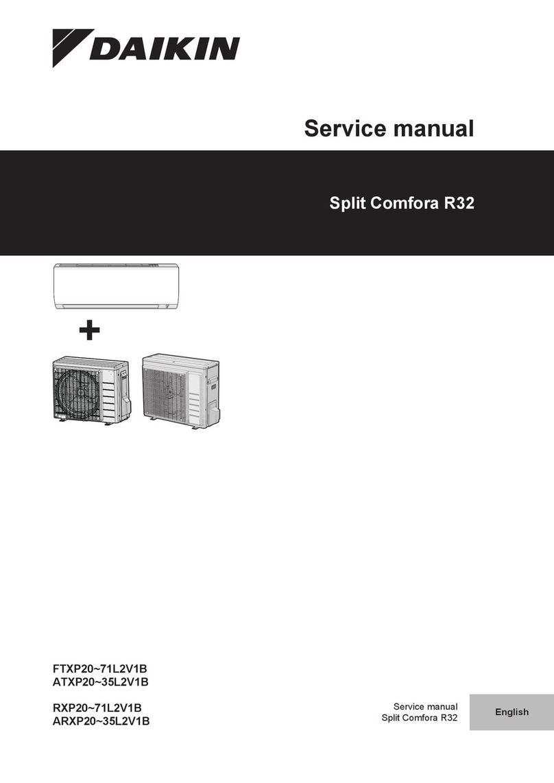 Daikin Comfora FTXP20~71L2V1B User manual Daikin Comfora FTXP20~71L2V1B User manual