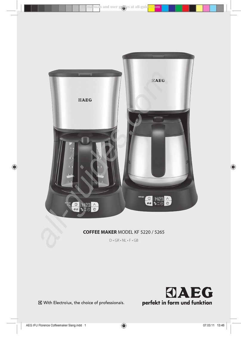 AEG KF 5220 User manual