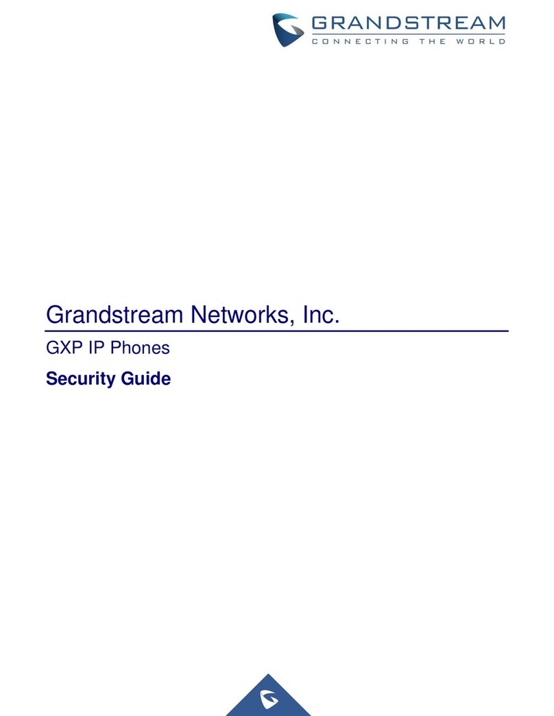 Grandstream Networks GXP21 Series User manual