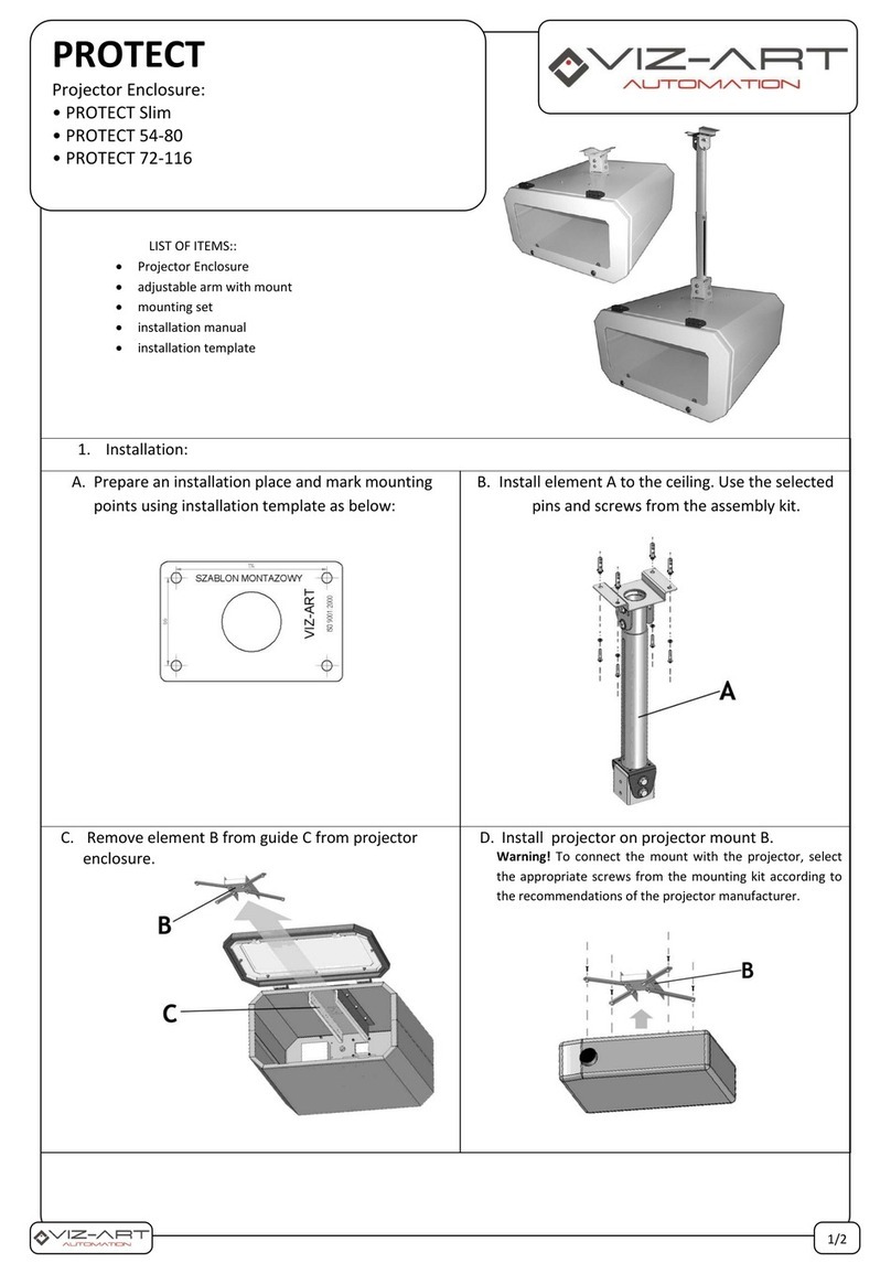 Viz-Art Automation PROTECT Series installation manual