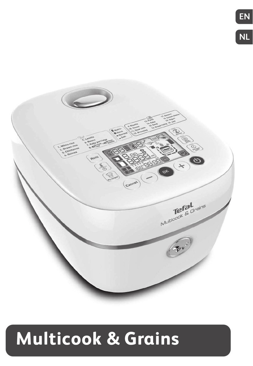 TEFAL RK9001 User manual