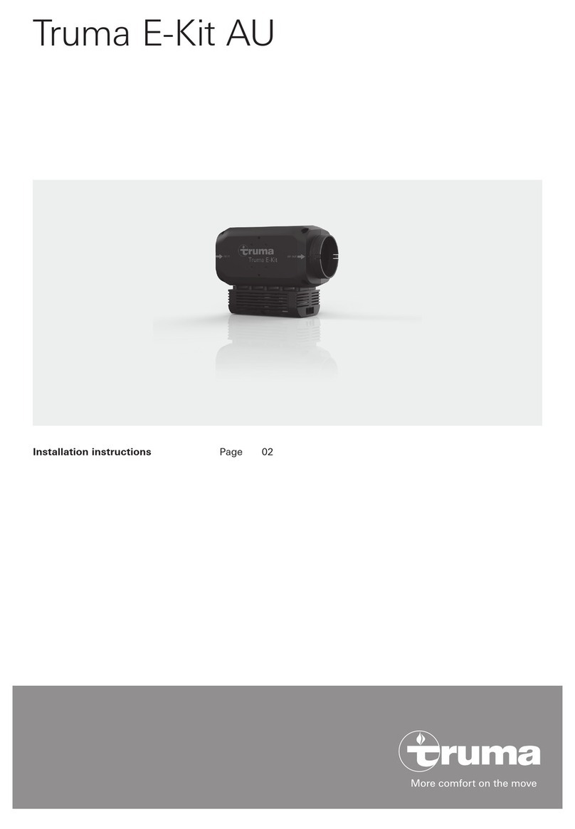 Truma E-Kit AU installation instructions