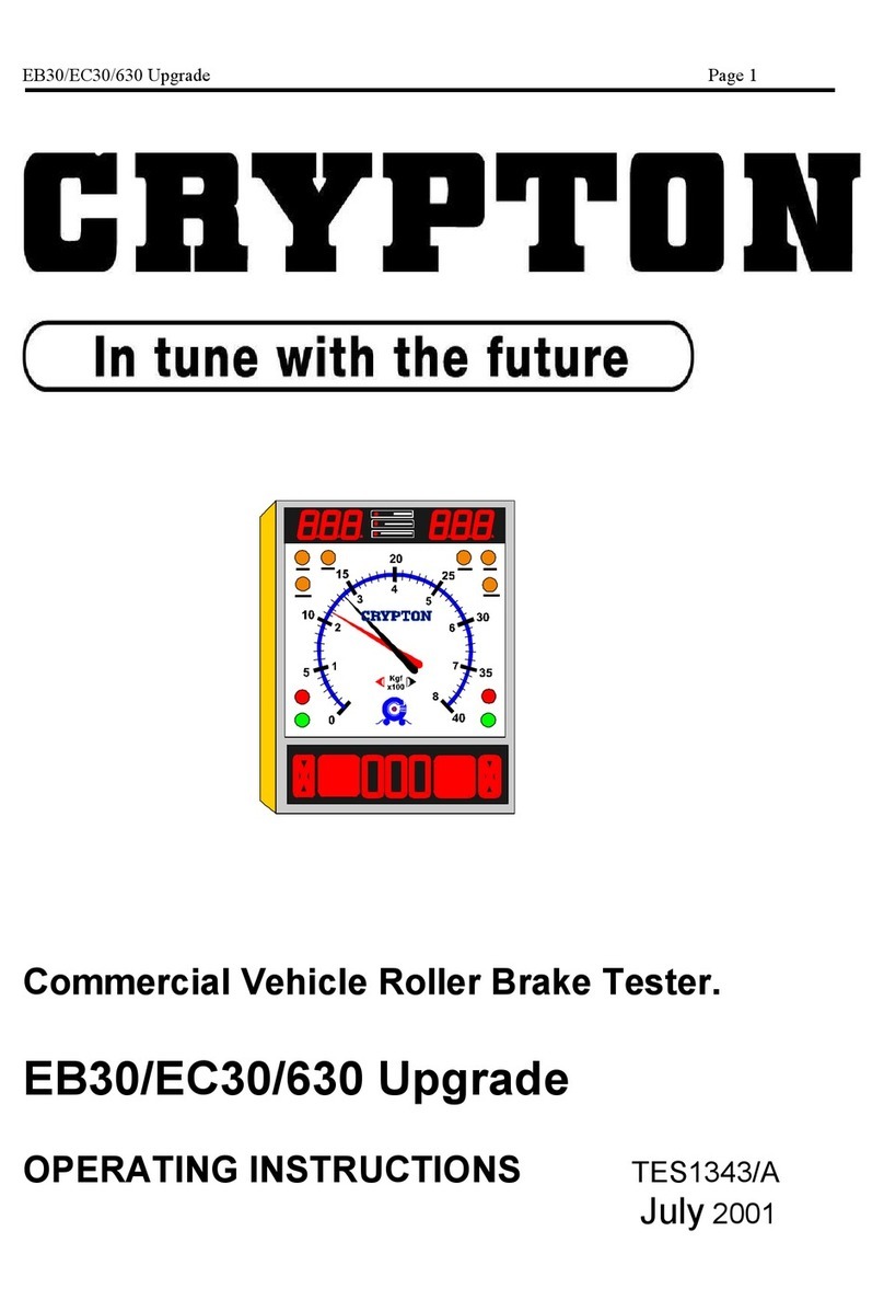 CryptOn EB30 operating instructions