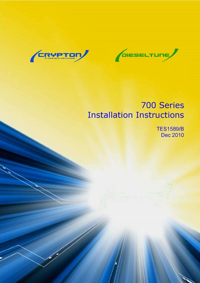 CryptOn 700 Series User manual
