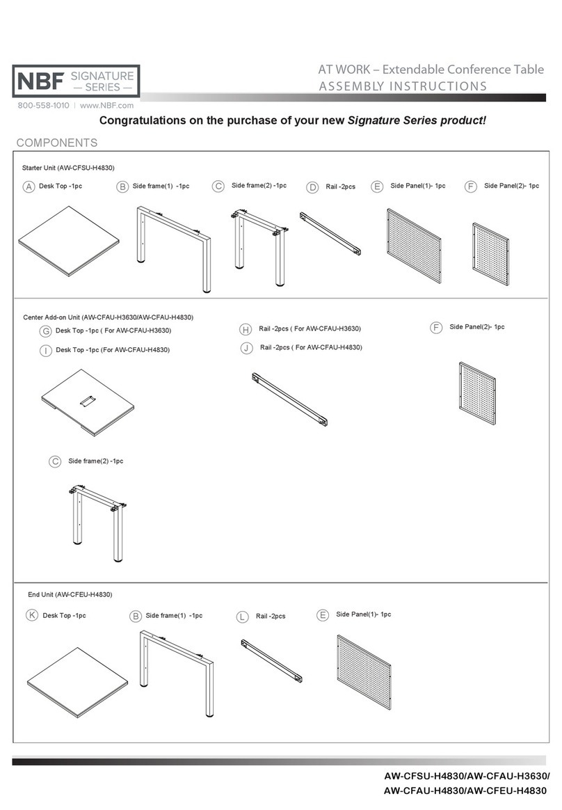 nbf Signature Series User manual