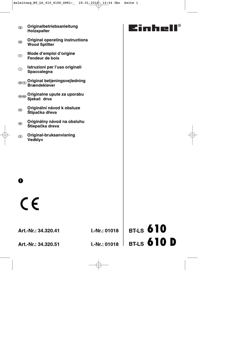 EINHELL BT-LS 610 Original operating instructions