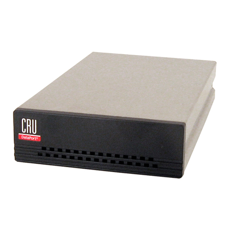 CRU DataPort DP25 RAID Dock 3JR quick start guide