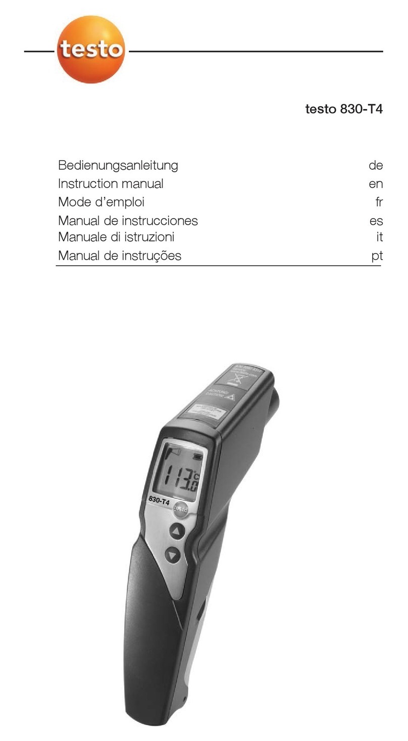 TESTO 830-T4 instruction manual