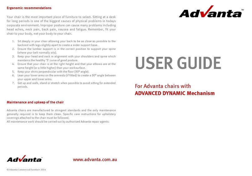 Advanta ADVANCED DYNAMIC Mechanism user guide