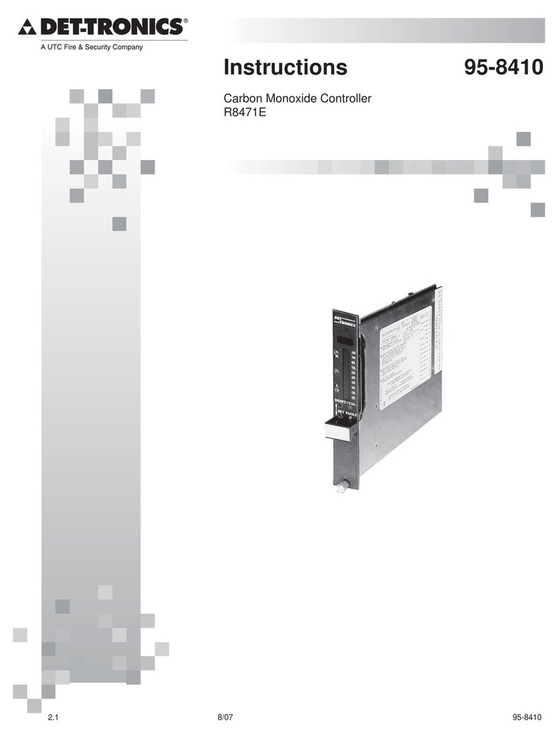 Det-Tronics R8471E User manual