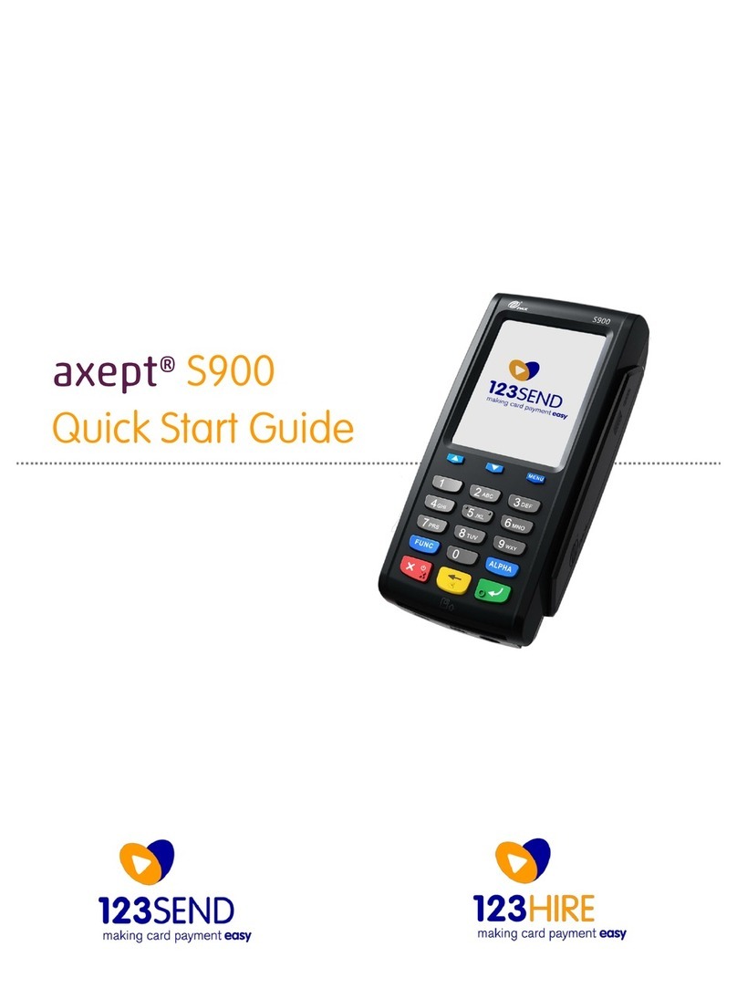 axept S900 quick start guide