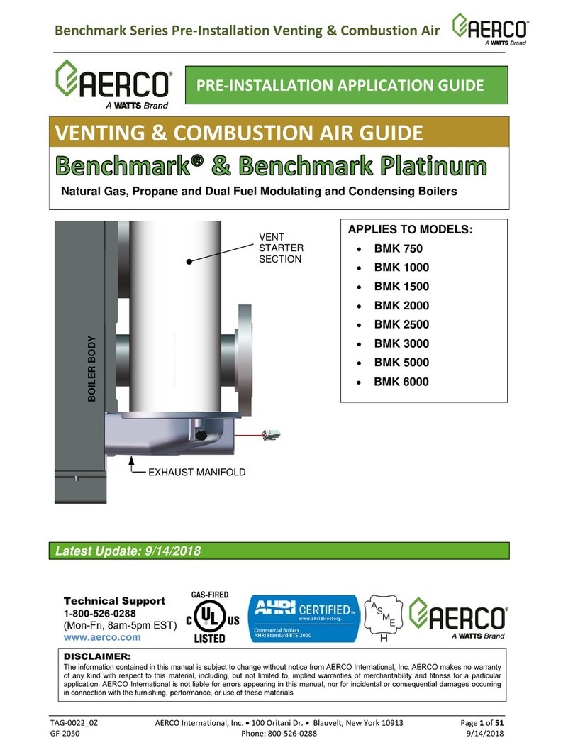 AER Benchmark Platinum Series User guide
