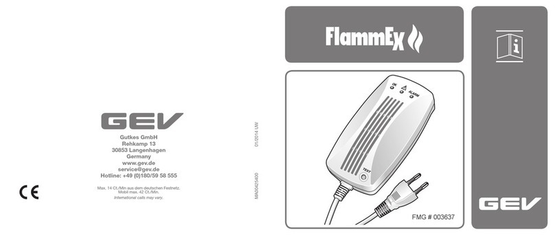 GEV FMG 3637 FlammEx manual