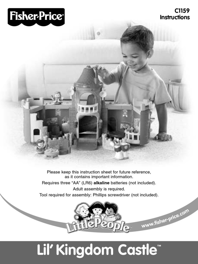 Fisher-Price Lil' Kingdom Castle C1159 instructions