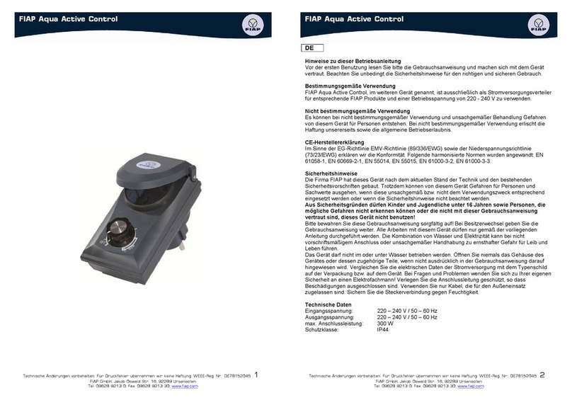 Fiap Aqua Active Power manual