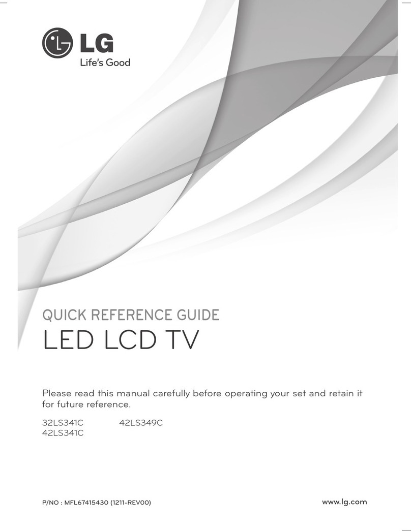 LG 32LS341C User manual