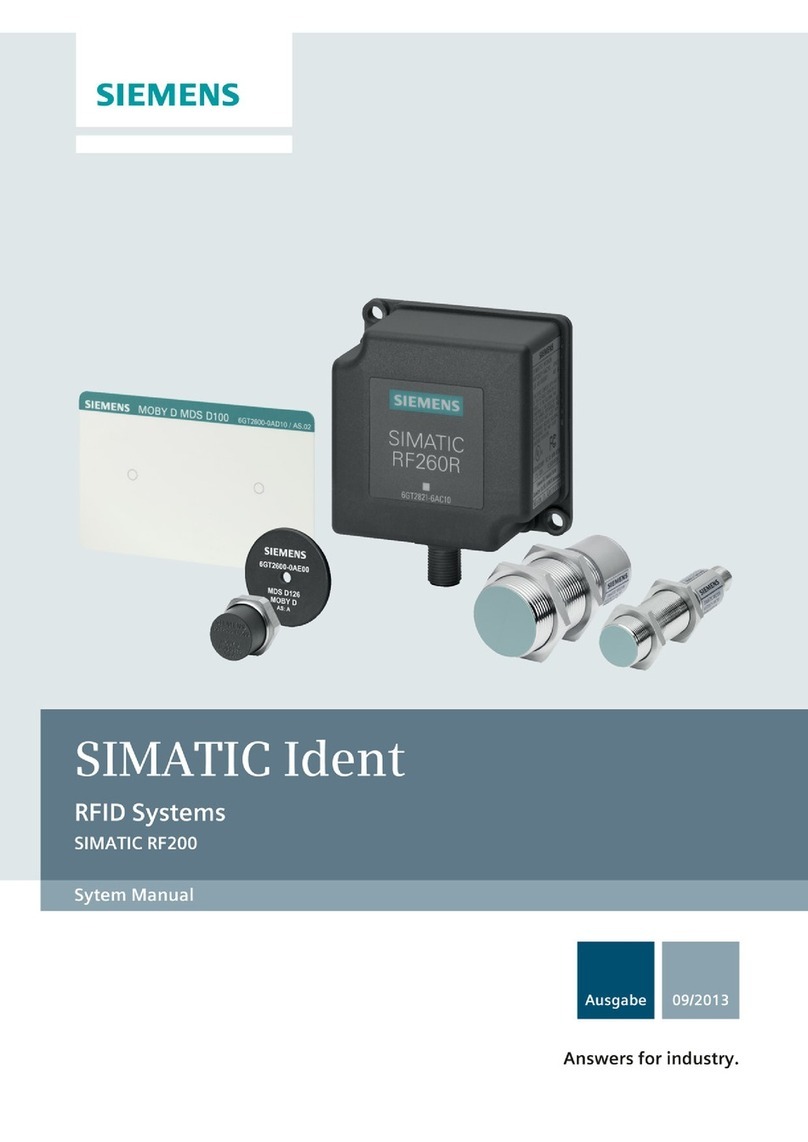Siemens SIMATIC Ident User guide