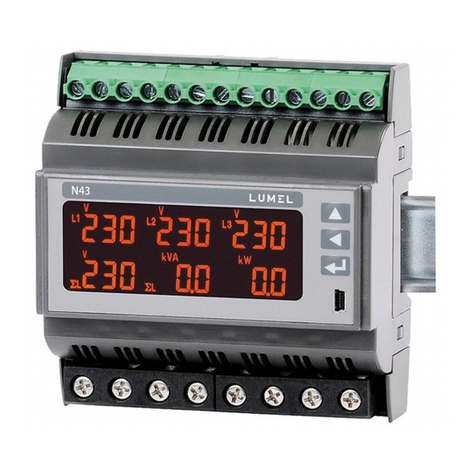 Lumel N43 User manual