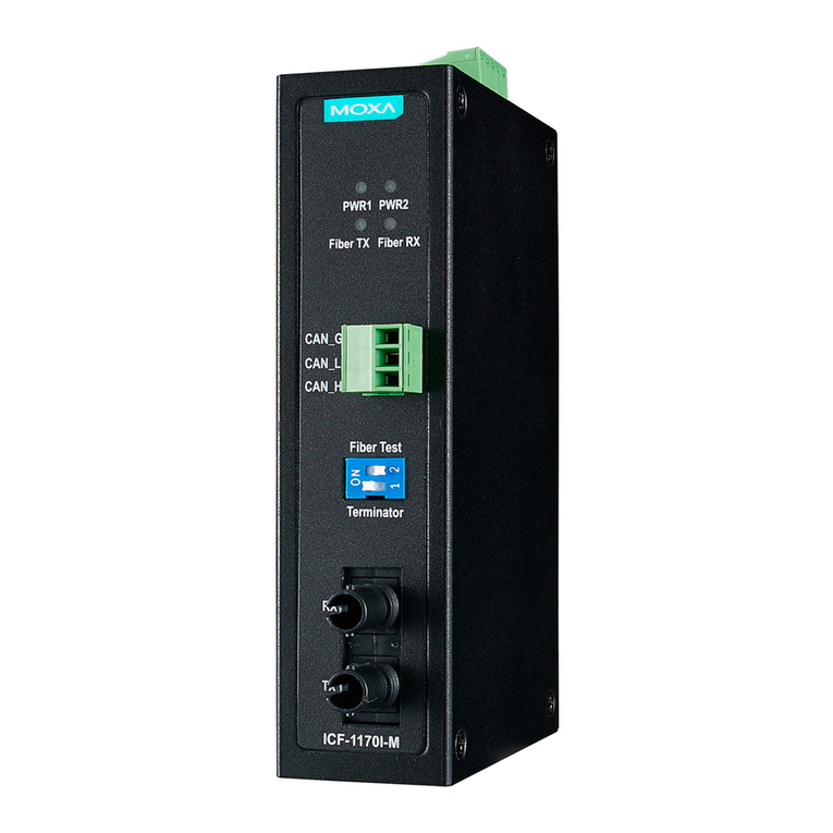 Moxa Technologies ICF-1170I Series User manual