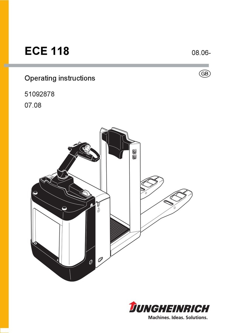 Jungheinrich ECE 118 User manual