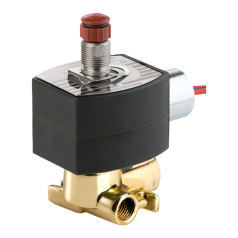 Asco 8317 Series Installation and operating instructions