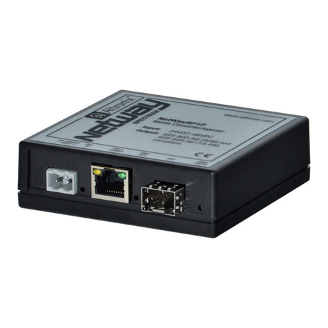 Altronix NetWay spectrum NetWay SP1P User manual
