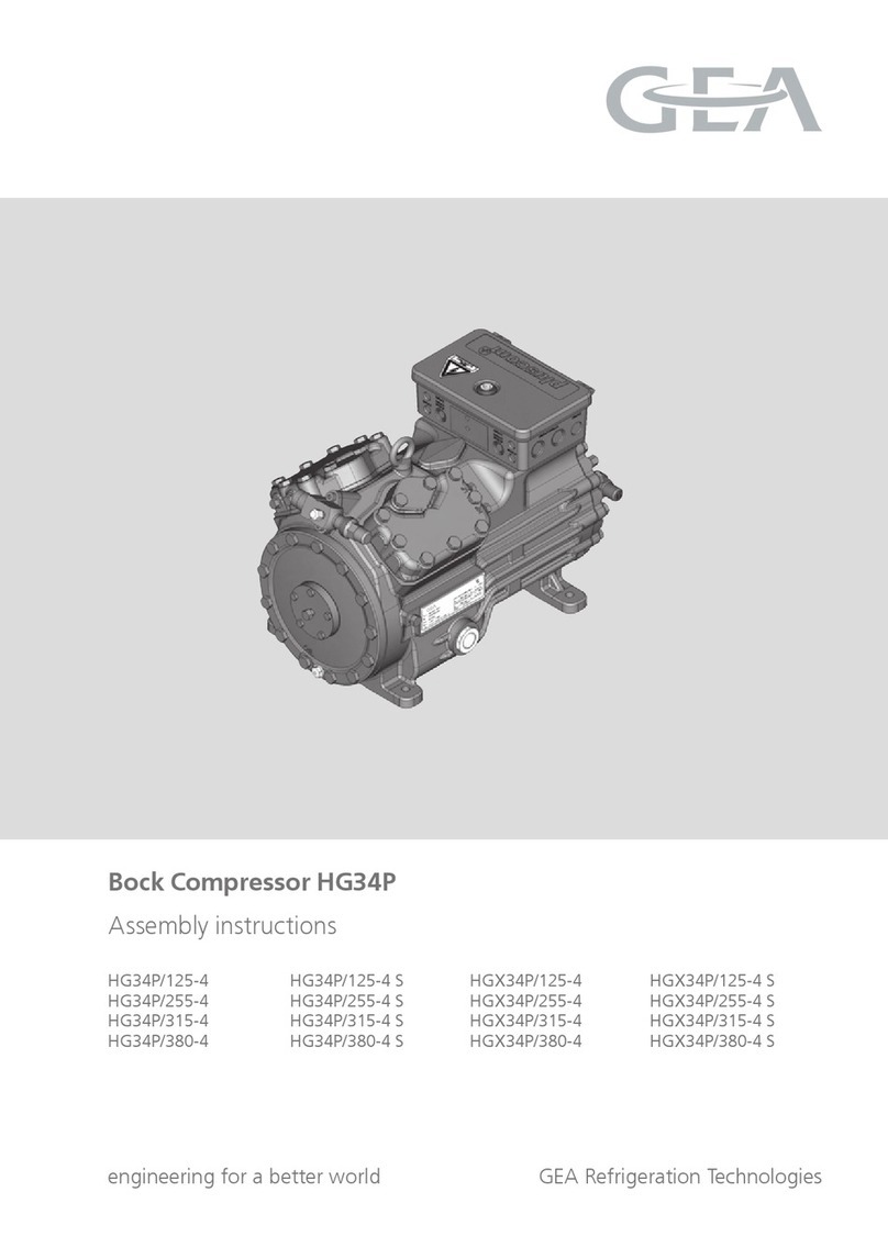 GEA HG34P Series User manual GEA HG34P Series User manual