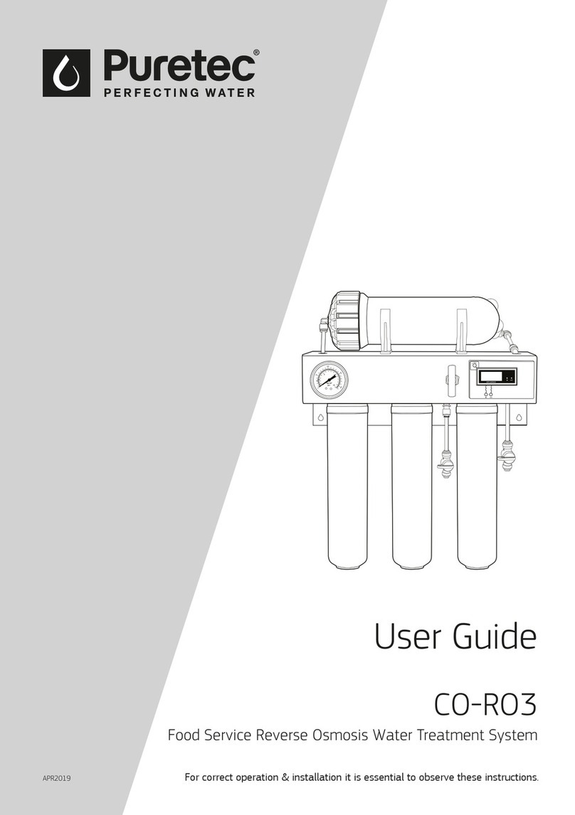 Puretec CO-RO3 User manual